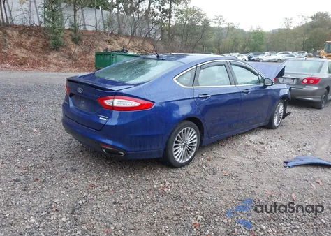 2016 Ford Fusion Titanium z USA, uszkodzony, nr VIN 3FA6P0K91GR159031